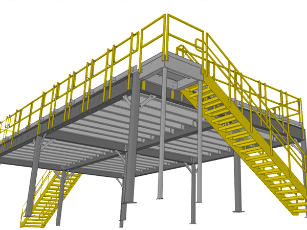 Steel mezzanines from Butler Manufacturing